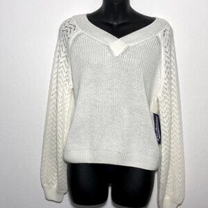 Freshman V Neck Pullower Sweater M